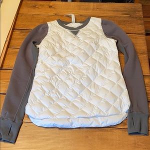 Lululemon down pullover for running